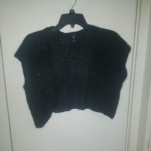 Black cardigan
